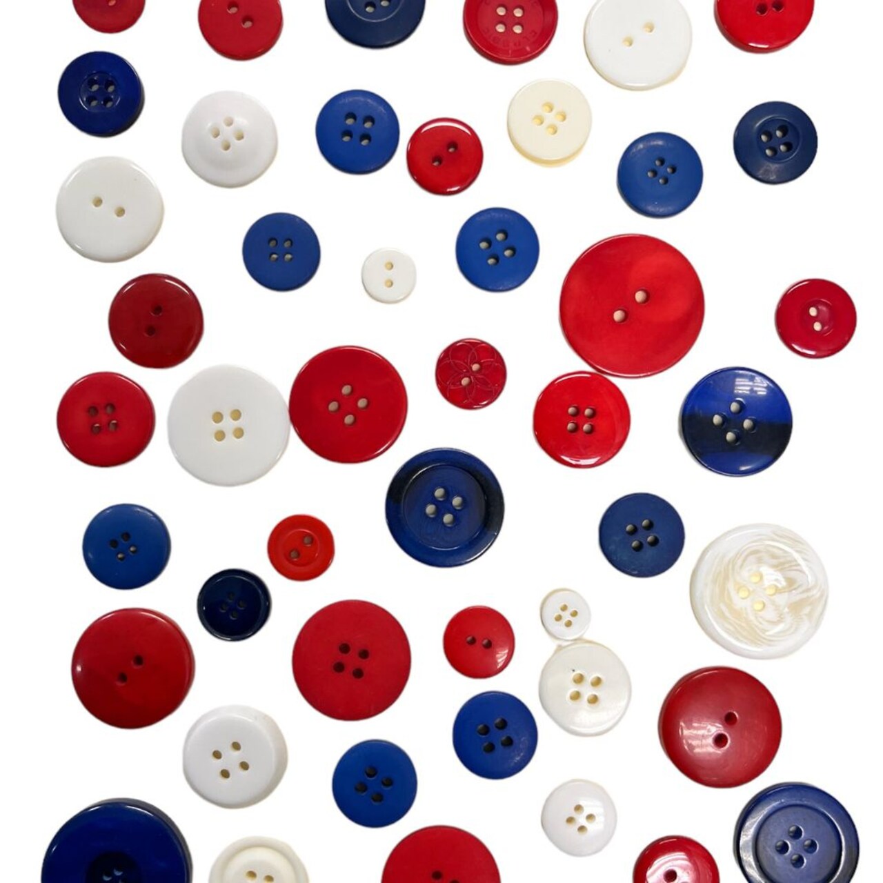 Buttons Galore and More 500-700 Pcs Mixed Color Assorted Sizes Round Resin Buttons for Crafts Sewing Scrapbooks